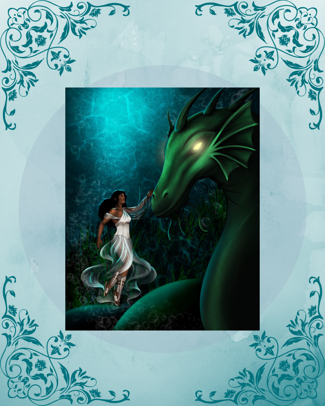 “To Tame a Sea Dragon” Art Print