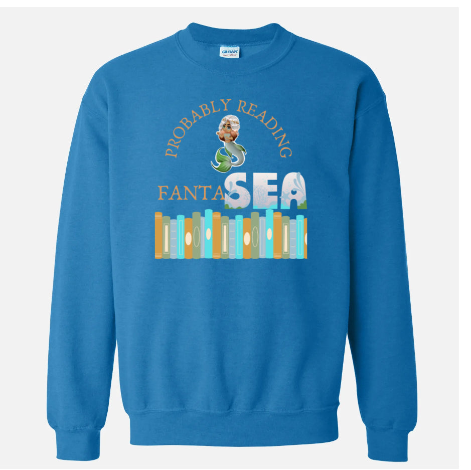 “Reading Fantasea” Crewneck Sweatshirt