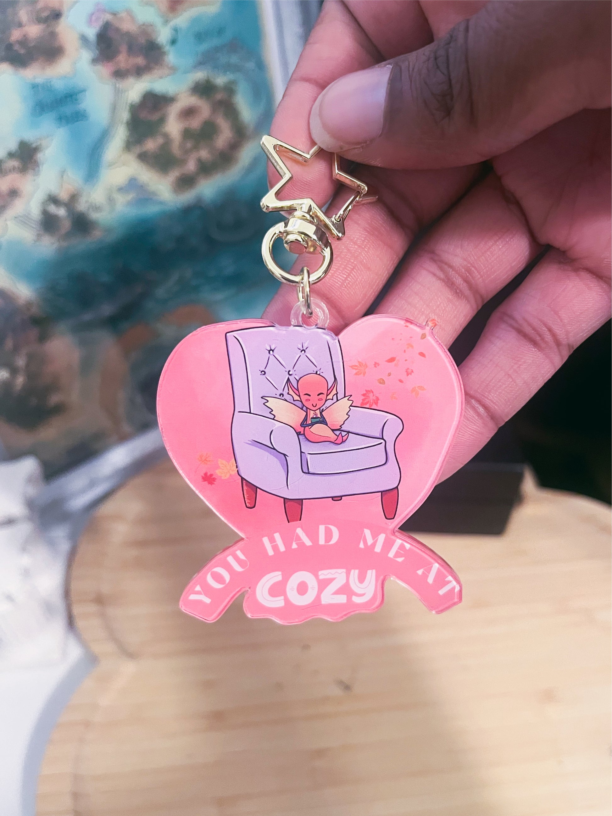Bookish Bag Charms/ Keychains