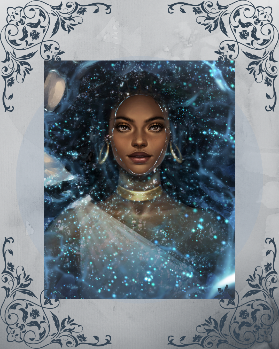 “Wading in Starlight” Art Print